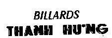 Mẫu nhãn hiệu BILLARDS Thanh Hưng