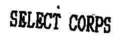 Mẫu nhãn hiệu SELECT CORPS