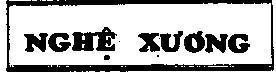 Mẫu nhãn hiệu Nghệ Xương