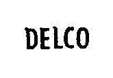 Mẫu nhãn hiệu DELCO