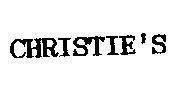 Mẫu nhãn hiệu CHRISTIE'S