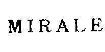 Mẫu nhãn hiệu MIRALE