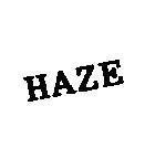 Mẫu nhãn hiệu HAZE