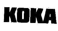 Mẫu nhãn hiệu KOKA