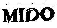 Mẫu nhãn hiệu MIDO