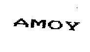 Mẫu nhãn hiệu AMOY