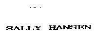 Mẫu nhãn hiệu SALLY HANSEN