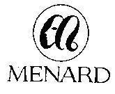 Mẫu nhãn hiệu M MENARD
