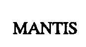Mẫu nhãn hiệu MANTIS