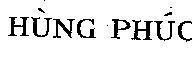 Mẫu nhãn hiệu Hùng Phúc