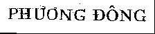Mẫu nhãn hiệu Phương Đông
