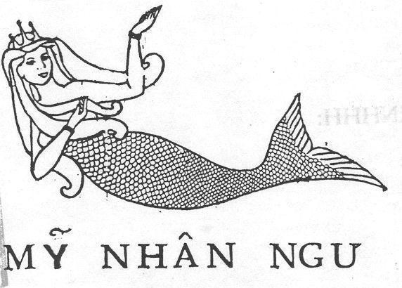 Mẫu nhãn hiệu Mỹ NHÂN NGƯ