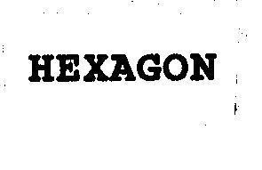 Mẫu nhãn hiệu HEXAGON