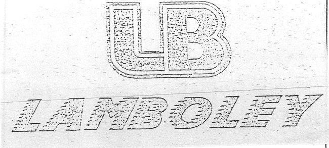 Mẫu nhãn hiệu LB LAMBOLEY
