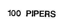 Mẫu nhãn hiệu 100 PIPERS