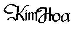 Mẫu nhãn hiệu Kim Hoa