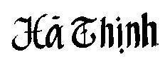 Mẫu nhãn hiệu Hà Thịnh