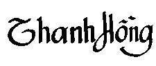 Mẫu nhãn hiệu Thanh Hồng