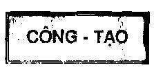 Mẫu nhãn hiệu Công Tạo