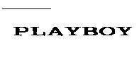 Mẫu nhãn hiệu PLAYBOY