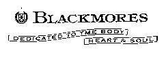 Mẫu nhãn hiệu BLACKMORES-DEDICATED TO THE BODY HEART & SOUL