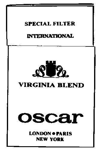 Mẫu nhãn hiệu OSCAR-VIRGINIA BLEND