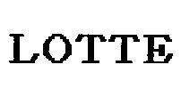 Mẫu nhãn hiệu LOTTE