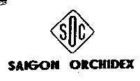 Mẫu nhãn hiệu SOC-SAIGON ORCHIDEX
