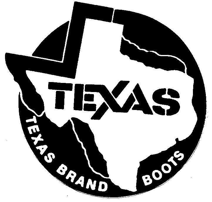 Mẫu nhãn hiệu TEXAS TEXAS BRAND BOOTS