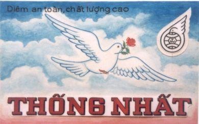 Mẫu nhãn hiệu THốNG NHấT Diêm an toàn, chất lượng cao