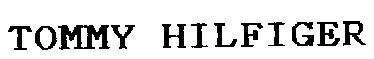 Mẫu nhãn hiệu TOMMY HILFIGER