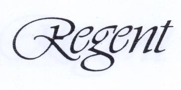 Mẫu nhãn hiệu Regent