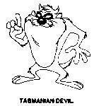 Mẫu nhãn hiệu TASMANIAN DEVIL
