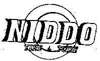 Mẫu nhãn hiệu NIDDO, TIRE & TUBE