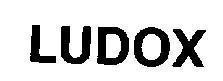 Mẫu nhãn hiệu LUDOX