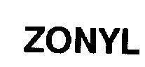 Mẫu nhãn hiệu ZONYL