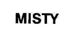 Mẫu nhãn hiệu MISTY