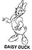Mẫu nhãn hiệu daisy duck