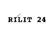 Mẫu nhãn hiệu RILIT 24