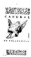 Mẫu nhãn hiệu GAULOISES CAPORAL