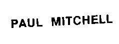 Mẫu nhãn hiệu PAUL MITCHELL