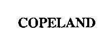 Mẫu nhãn hiệu COPELAND