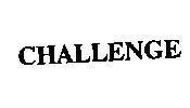 Mẫu nhãn hiệu CHALLENGE