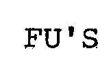 Mẫu nhãn hiệu FU'S