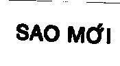 Mẫu nhãn hiệu Sao mới