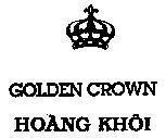 Mẫu nhãn hiệu GOLDEN CROWN Hoàng Khôi