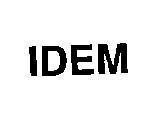 Mẫu nhãn hiệu IDEM