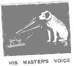 Mẫu nhãn hiệu HIS MASTETRS VOICE