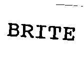 Mẫu nhãn hiệu BRITE