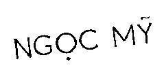 Mẫu nhãn hiệu Ngọc Mỹ